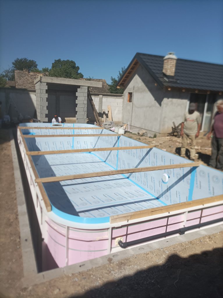 Ugradnja Aquapur bazena 8.8x3.6 kako treba
